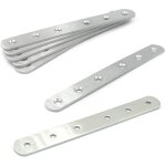 6 pi�ces 164x20 mm support plat renfort plat acier inoxydable �querres plates support pour la fixation ...