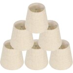 [jamais utilis�] 6 pi�ces abat - jour pour lampes de table lampe, abat jour clip, abat jour , remplacement ...