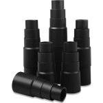 6 pi�ces adaptateur pour tuyau, adaptateurs tuyau aspirateur 25 mm � 42mm, adaptateur pour aspirateur ...