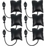 6 pices air wedge pump coussin de montage, pump wedge air coussin, cale gonflable, positionnement rapide ...