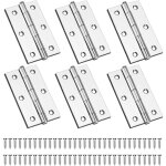 6 pi�ces charni�re, 75mm � 50mm charni�re acier, charni�res � roulement, charni�re piano, charni�re piano ...