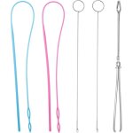6 pices kit de boucle de couture, comprenant crochet de tourneur de boucle enfile - cordon flexible ...