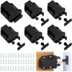 6 pi�ces loqueteau pousse lache, push to open avec 36 vis, loquet � d�gagement tactile, poussoir porte ...