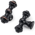 6 pi�ces poign�es noir - boutons armoire cuisine bouton meuble moderne pour commode tiroir avec vis