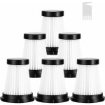 6 pi�ces de rechange de filtre hepa et 1 pi�ce de brosse de nettoyage pour moosoo k12, k12 pro, k13 aspirateur ...