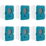 6 pices sac  poussire clean station pour samsung bespoke vs20a95923w, sacs de rechange pour aspirateur, ...