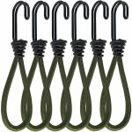 Memkey - 6 pices tendeurs caoutchouc avec crochet, crochet pour tendeur ou sandow, tendeur elastique ...