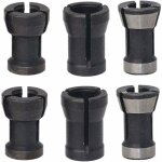 6 pi�ces t�te de mandrin hss pince de serrage defonceuse t�te adaptateur convertisseur pour perceuses ...