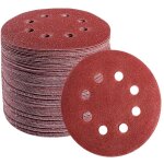 60 disques � 8 trous - disques de pon�age papier abrasif � poncer 125mm ponceuse excentrique - csparkv ...