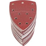 60 feuilles abrasives triangles papier poncage triangulaire ponceuse mouse delta, 105 x152 mm, grain ...