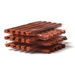 60 m�ches pr� - encoll�es pour la r�paration de pneus tubeless pour voitures, motos, 4x4, quads, outils ...