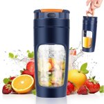 600 ml blender portable, mixeur portable pour smoothie, 20000 tr / min puissant mixeur smoothie avec ...