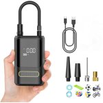 6000mah mini pompe � air �lectrique, compresseur � air portatif gonfleur pneus sans fil 150psi avec �cran ...