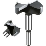 60mm m�che pour bois, foret en carbure de tungst�ne pour bois dur, foret � bois, foret � charni�re, kit ...