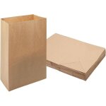 60pcs sac kraft, 32 x 18 x 11 cm sac papier kraft sac papier sachet papier kraft sac kraft avec poigne ...