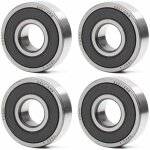 6201 - 2rs roulement � billes 12 x 32 x 10 mm - double joint d'�tanch�it� en caoutchouc - abec 5 - roulement ...