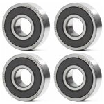 6201 - 2rs roulement � billes 12 x 32 x 10 mm - double joint d'�tanch�it� en caoutchouc - abec 5 - roulement ...