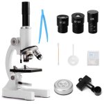 64x - 2400x microscope optique monoculaire �cole primaire enfants science biologie exp�rimentale enseignement ...