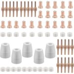 65 pi�ces pt31 consommables plasma decoupeur plasma parkside cut 30 40 50 consommables de d�coupeuse ...