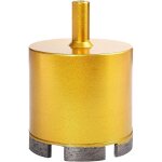65mm diamant diamant scie tr�pan, ardoise porcelaine marbre creux foret creux pour verre, c�ramique, ...