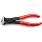 68 01 160 pince coupante de devant gain�es en plastique atramentis�e noire 160 mm - knipex