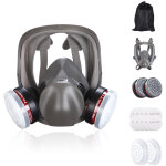Tonchean ? masque respiratoire complet r�utilisable kn95 ? protection contre gaz et vapeurs organiques ...