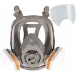 6800 masque respiratoire intgral, casque de protection faciale pour peindre, vapeur et poussire organiques, ...