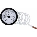 6cm barbecue ext�rieur grill fumoir thermom�tre en acier inoxydable, fumeur de barbecue jauge de temp�rature, ...