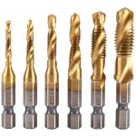 Gistuch - 6pcs m3 - m10 porte - taraud hss forets et tarauds, outil de coupe de filetage 1 / 4 pouce ... Gistuch - 6pcs m3 - m10 porte - taraud hss forets et tarauds, outil de coupe de filetage 1 / 4 pouce ...