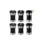 Tuserxln - 6pcs mandrin de fraiseuse, 6 mm 6. 35 mm 8 mm collet mandrin affleureuse, mandrin de fraise ...