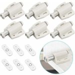 6pcs ouvre - porte � pression magn�tique snapper magn�tique meubles ressort snapper magnet fermeture ...
