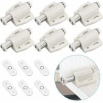 6pcs ouvre - porte � pression magn�tique snapper magn�tique meubles ressort snapper magnet fermeture ...