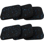 6pcs tapis anti vibration machine a laver, tapis machine � laver anti vibration, 10 x 10 cm patin anti ...