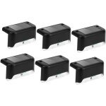 6pi�ces lampes solaire de jardin �clairage led �tanche pour cl�ture et