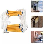 7. 5m chelle d'incendie 2 mousquetons chelle de corde chelle de secours rsistante au feu chelle ...