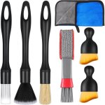 7 pcs brosse nettoyage voiture pinceau nettoyage voiture nettoyage voiture interieur pinceaux detailing ...