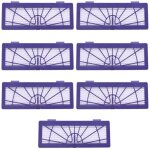 7 pices de rechange filtres hepa pour neato accessoires srie d / srie bv / srie xv accessoires pour ...