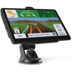 7 pouce gps voiture, gps poids lourds, auto navigation avec hd cran tactile, multi - languages guidage ...