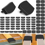 72 pi�ces capuchons pour lattes de sommier : 48 embouts + 24 supports centraux en plastique - compatible ...