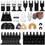 72pcs accessoires pour outils oscillants, professional lame outil multifonction kits coupe bois / m�tal ...