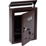 Bo�te aux lettres 285x200x60mm marron 78542 vorel