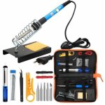 8 en 1 fer a souder kit 60w station de soudage pompe etain soudure electronique temperature reglable ...