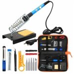 8 en 1 fer a souder kit 60w station de soudage pompe etain soudure electronique temperature reglable ...