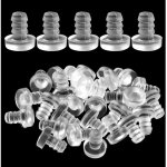 8. 5mm 20x amortisseur de porte but�e silicone transparent butoir meuble placard cuisine