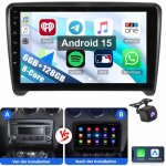 8 c?urs pour audi tt 8j mk2 2006 - 2014 android 15 6gb + 128g autoradio carplay gps wifi 6 + 128g cam ...