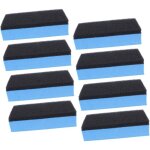 8 �ponges haute densit� cristal, pour polissage, protection et beaut� carrosserie automobile