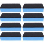 8 �ponges polissage double face haute densit�, protection peinture, entretien ext�rieur voiture
