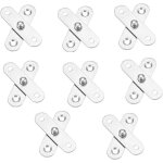 8 pi�ces 360 degr�s charni�res, charni�re en acier inoxydable, charni�re rotative, pour portes d'entr�e, ...