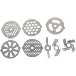 8 pi�ces accessoires pour hachoir � viande hachoir � viande alimentaire hachoir � viande manuel pi�ces ...