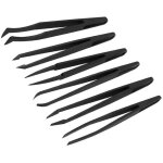 8 pi�ces brucelles, pincettes pour r�paration �lectronique, pince